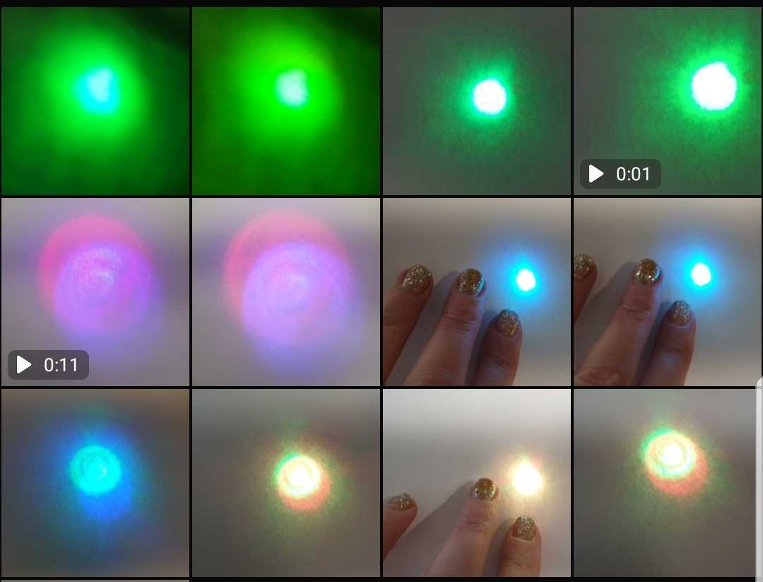 Mixing colours with one LED