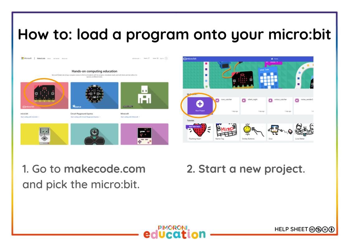 How-to... load code onto a micro:bit