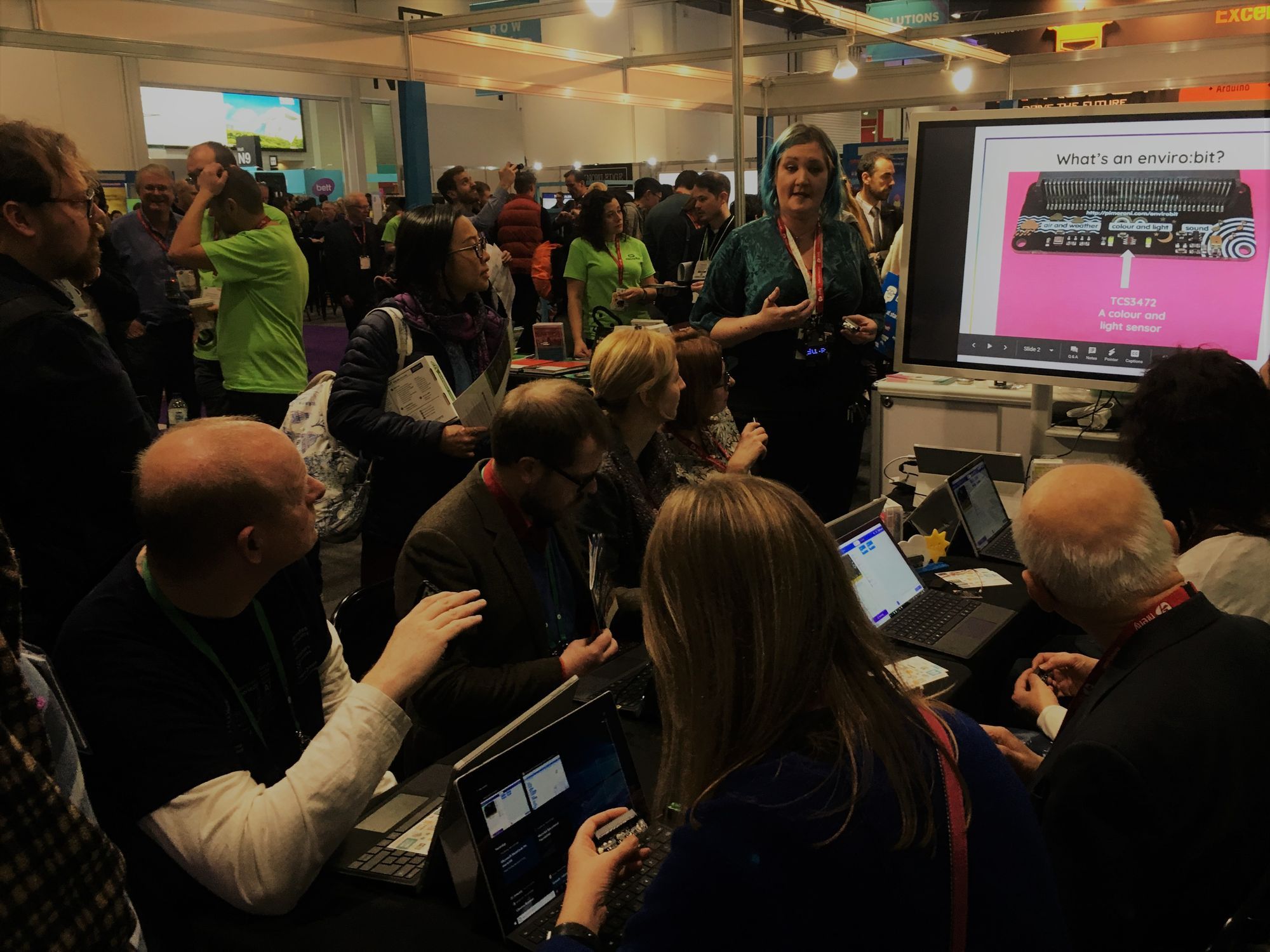 Micro:bit workshops at BETT