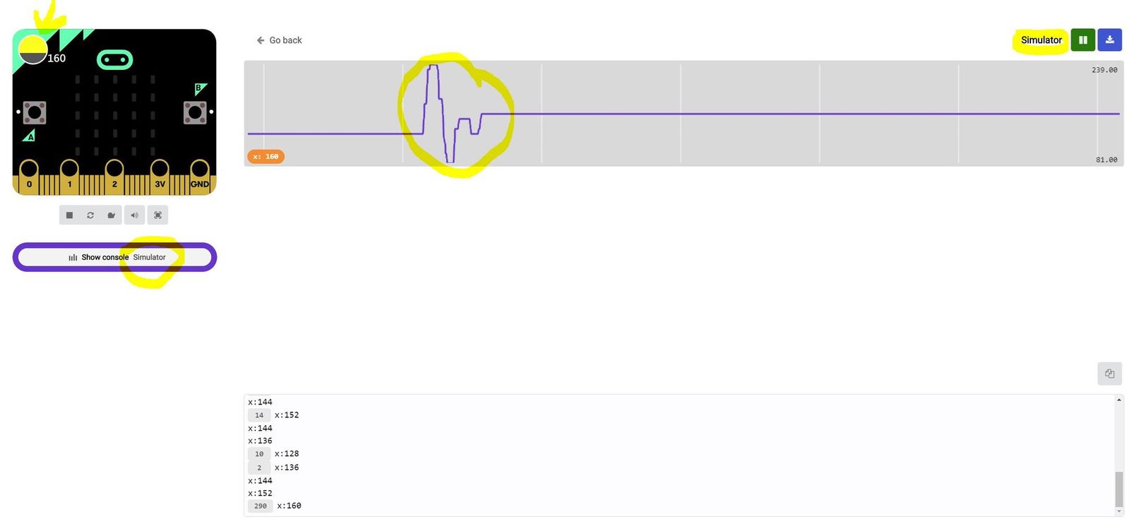 Datalogging from the microbit the basics